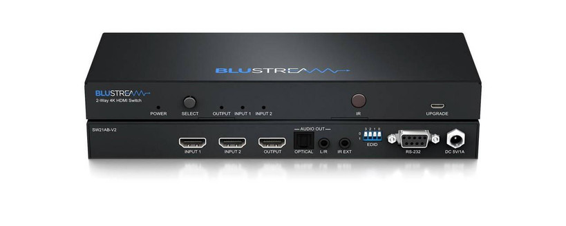 Blustream SW21AB-V2 2-Way 4K HDMI Switch