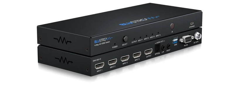 Blustream SW41AB-V2 4-Way 4K HDMI Switch
