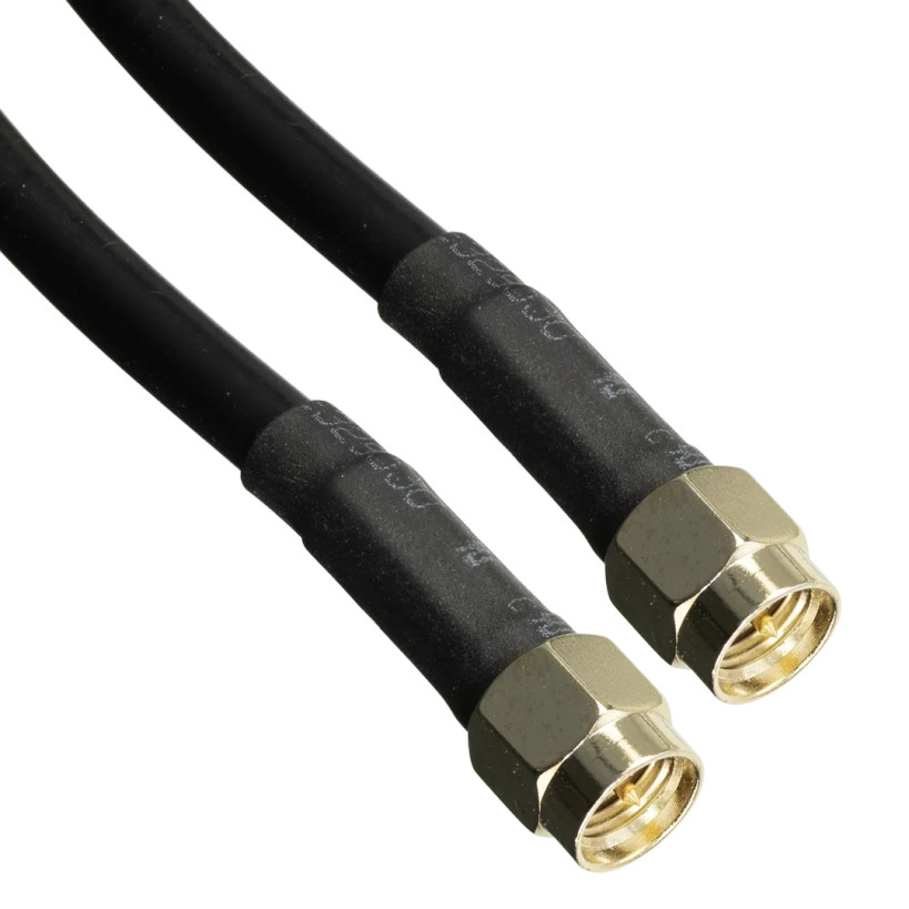 SMA Connectors closeup view in Hills Antenna MIMO 5G Antenna