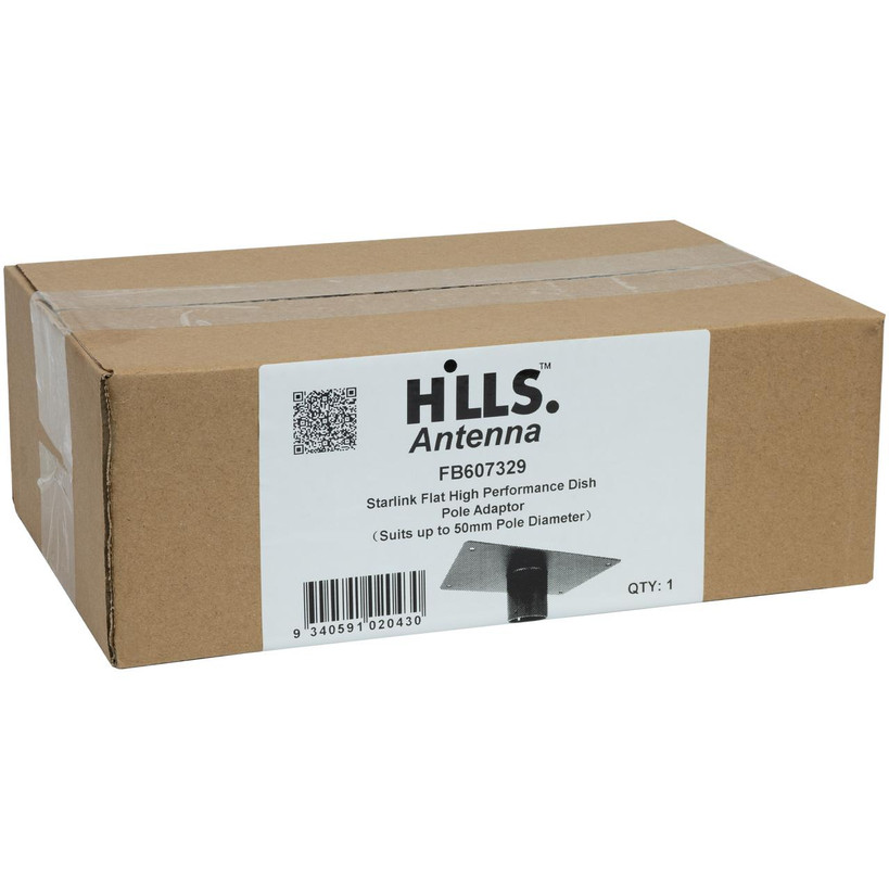 Starlink Flat High Performance Dish Pole Adaptor Packaging