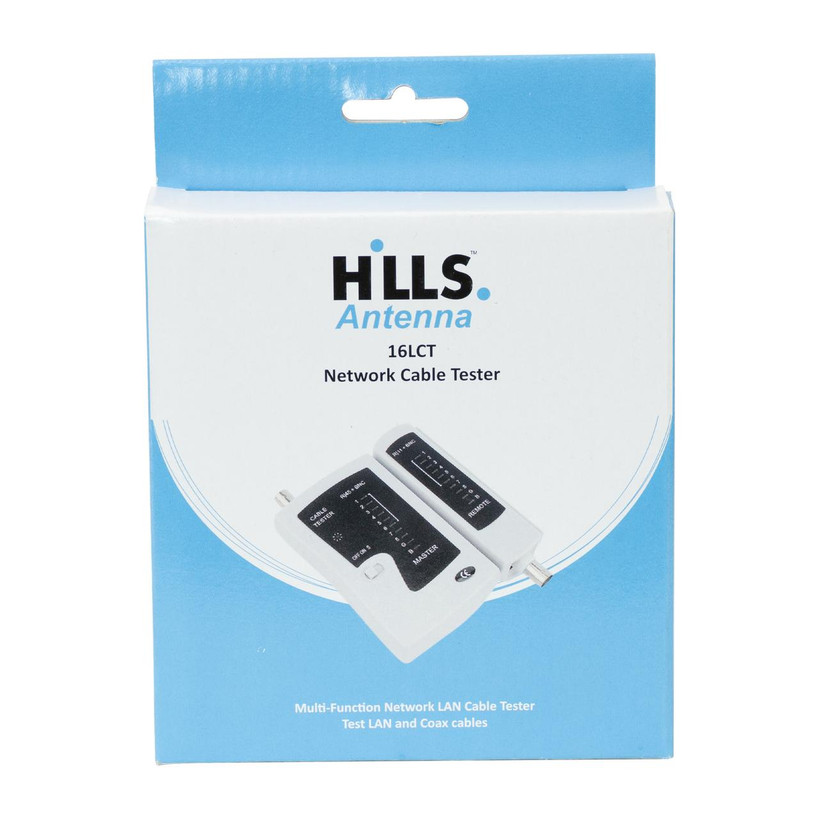 Multi-Function Network Cable Tester Packaging Front View