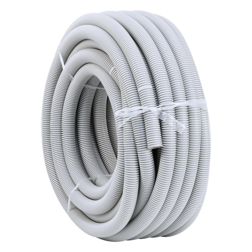 25m roll of Hills Antenna Corrugated Cable Conduit – UV-rated PVC, 25mm