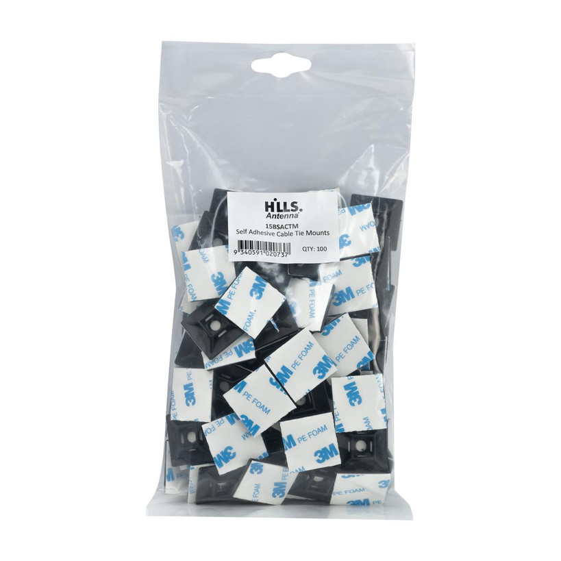 Self Adhesive Cable Tie Mount packaging