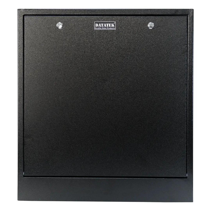 Datatek 24SECCAB-BLK CCTV System Security Cabinet Front View