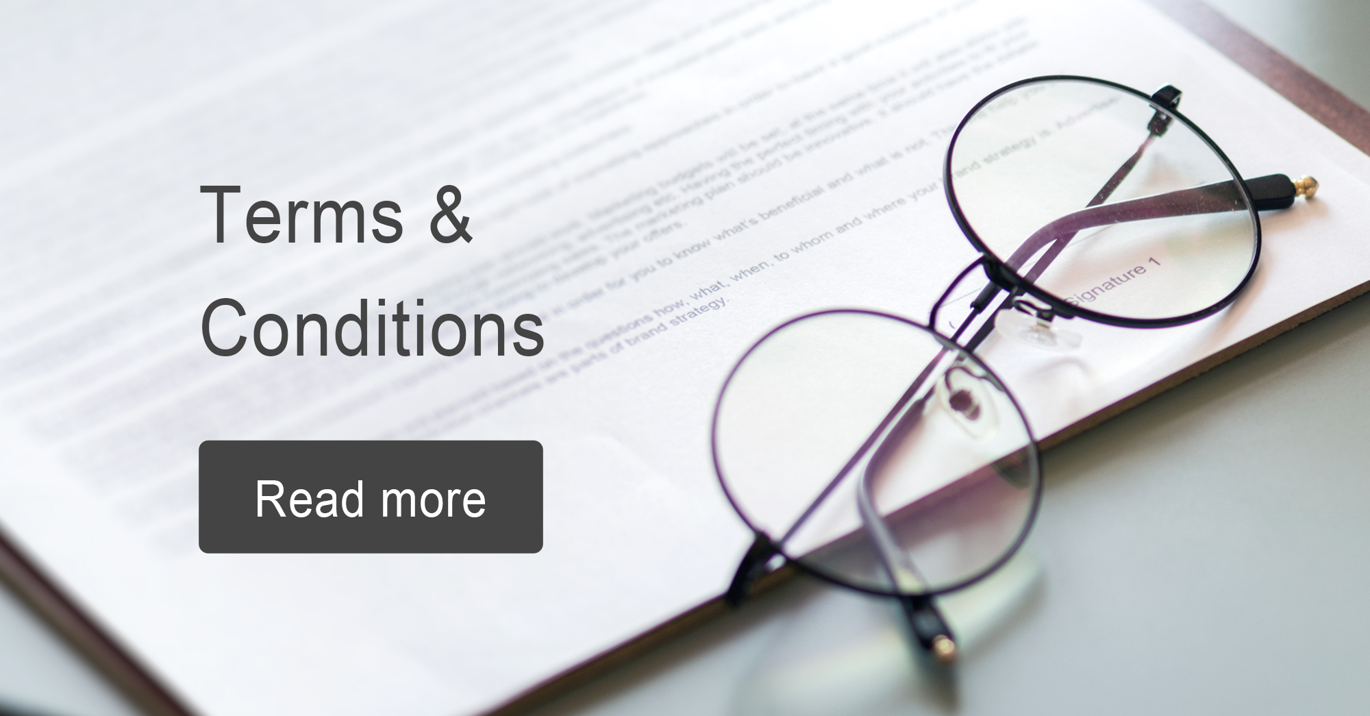 Terms and Conditions