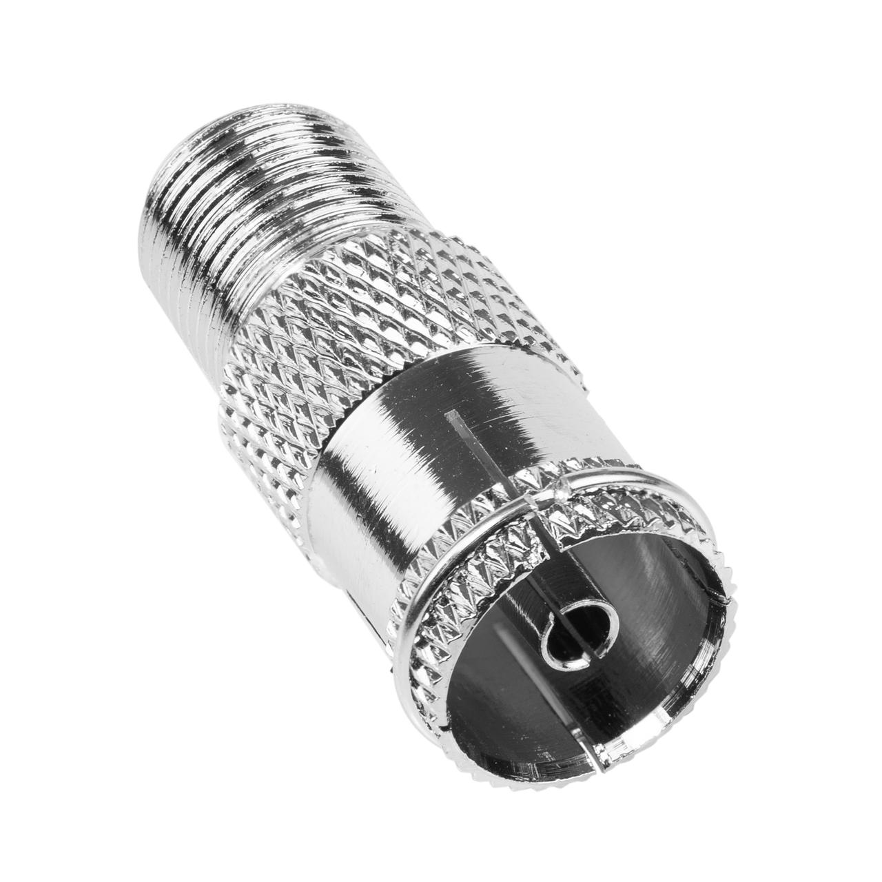 Hills Antenna BC15298 F-Type female to PAL female adaptor for connecting coaxial cables for Foxtel TV setup