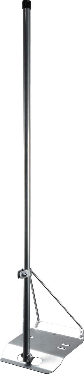 Full view of Hills Antenna BC2880 free-standing mount in residential tile roof setup