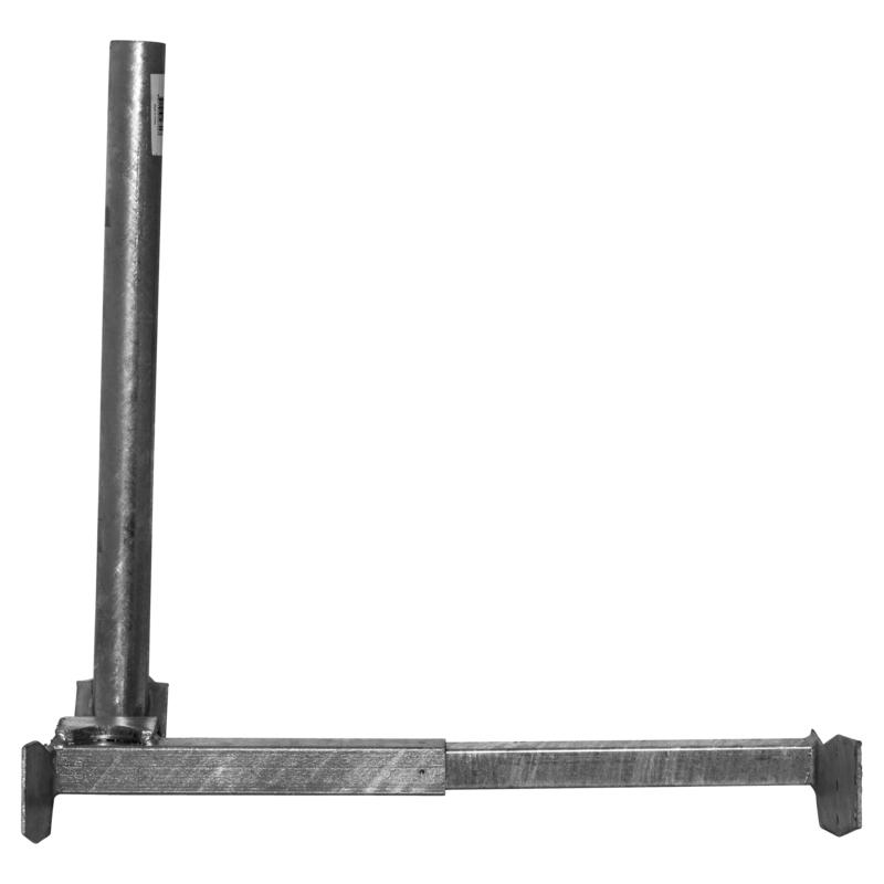 Hills Antenna FB607162 galvanised arm for clearing roof edge safely