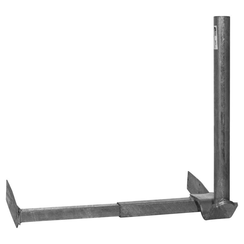 600mm Gutter mount FB607162 for clamping to gutter on timber-framed tiled roof