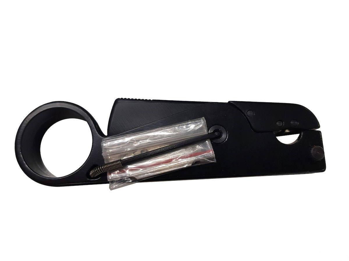 Professional RG11 coax cable stripping tool