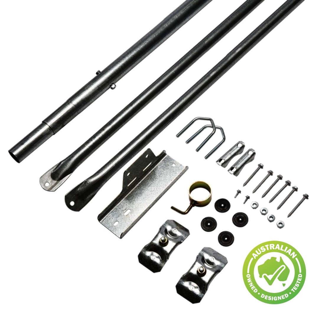 Hills Antenna FB607288 3m heavy duty tin roof tripod mount full kit ready to install