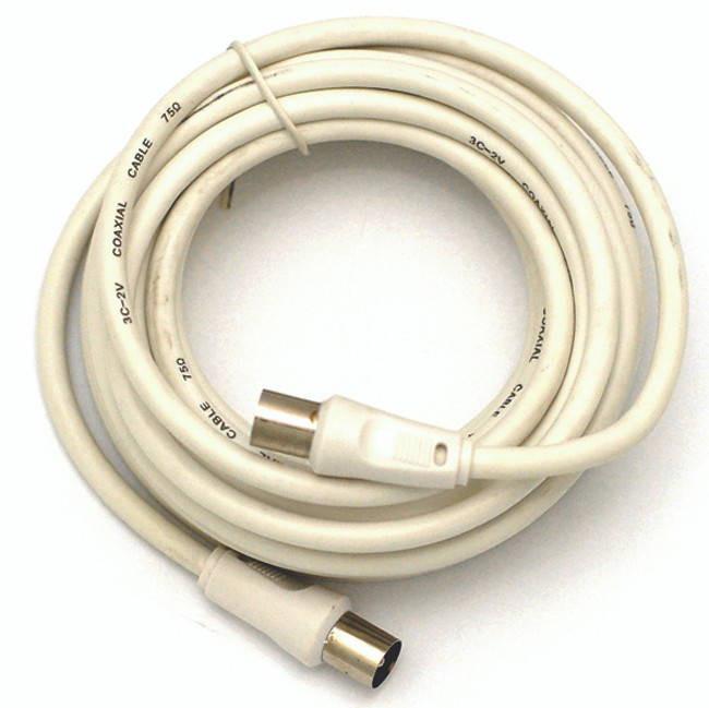 Hills Antenna BC3626B 4m PAL male to male flylead coaxial cable