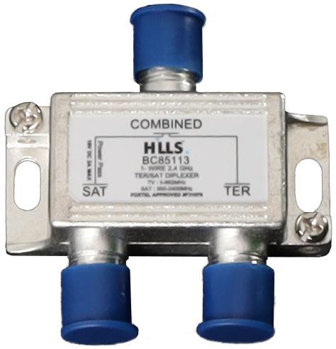 Hills Antenna BC85113 FTA/SAT 2.4GHz diplexer Foxtel approved F31078