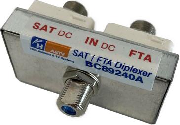 Hills Antenna BC89240A SAT/FTA diplexer HPM