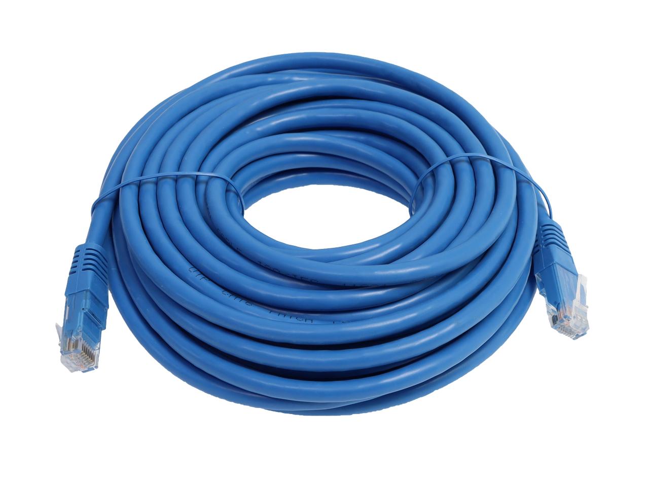 10m High-speed 10GBASE-T CAT6  RJ45 blue patch lead 