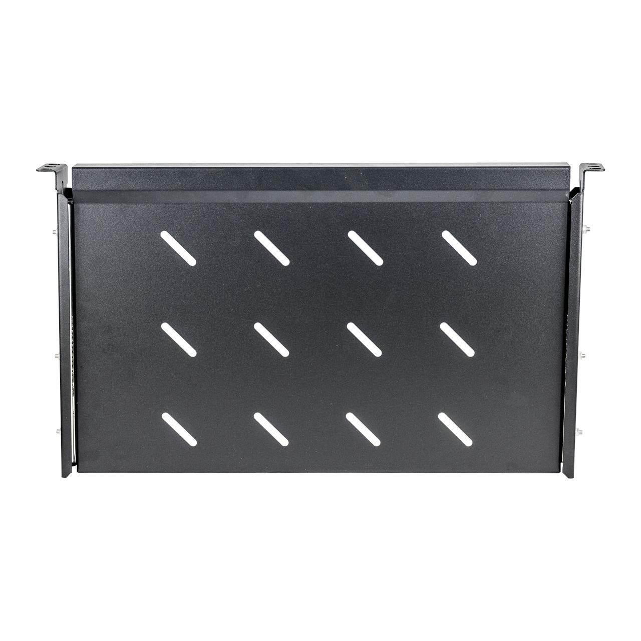 Powder-coated SPCC sliding tray for server room keyboard organization