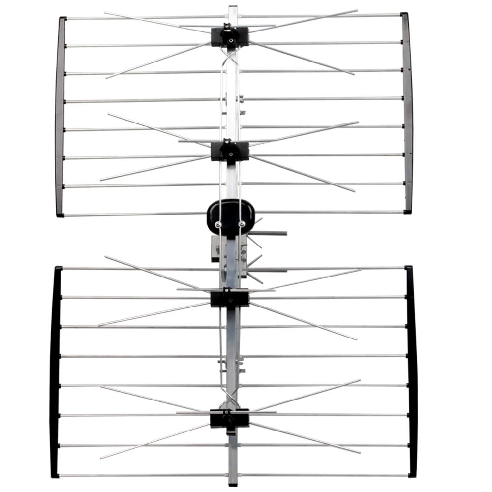 Compact Digitek folding 36-element LTE UHF phased array with LTE filter and F-Type balun