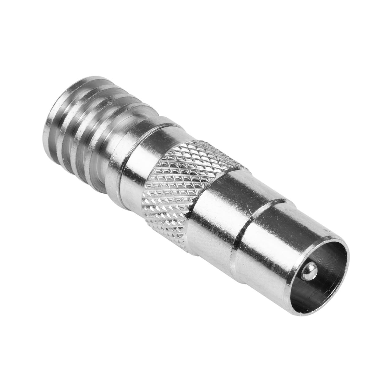 PAL Male Crimp Connector for RG59 Coax