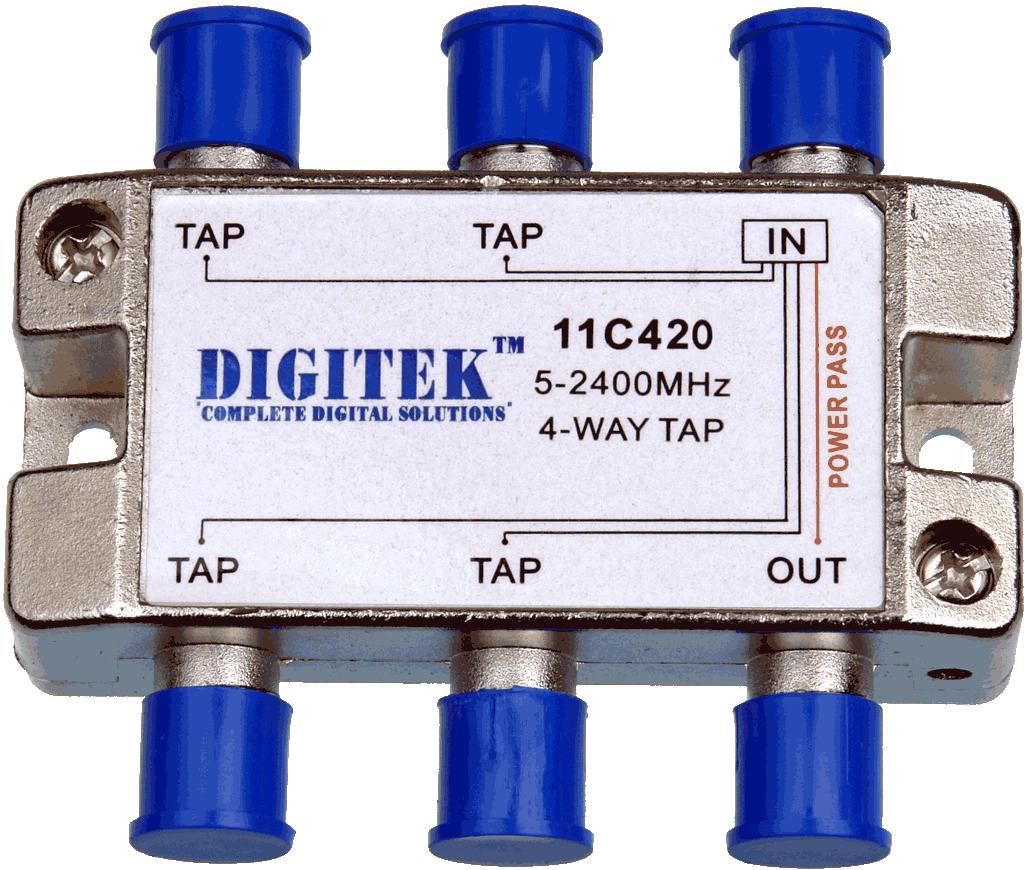 Digitek 4-Drop 5-2400MHz Coupler 20dB