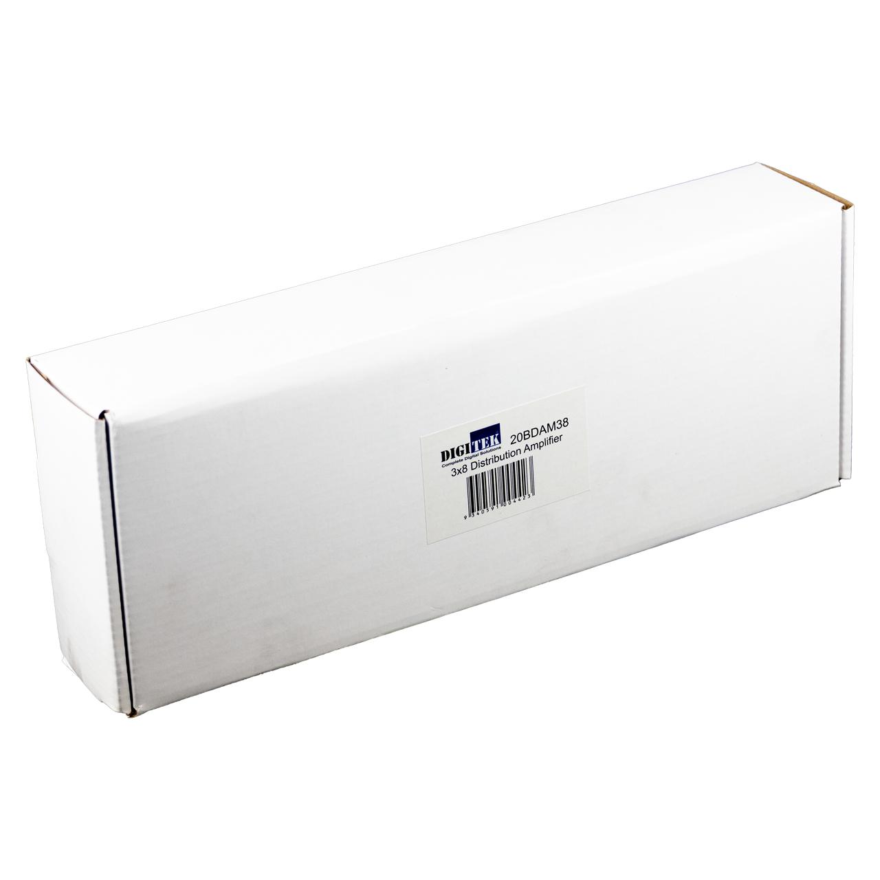 Packaging Box of  Digitek 8-port satellite terrestrial amplifier 