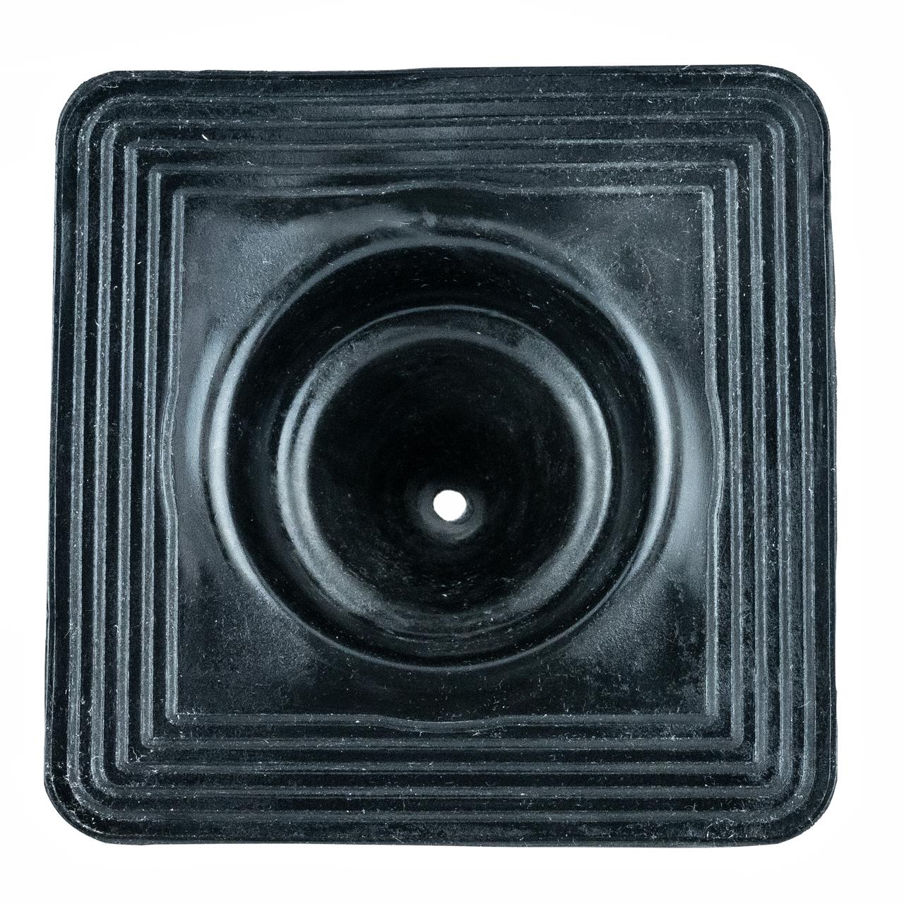 UV and ozone resistant rubber pipe flashing with 25-year warranty