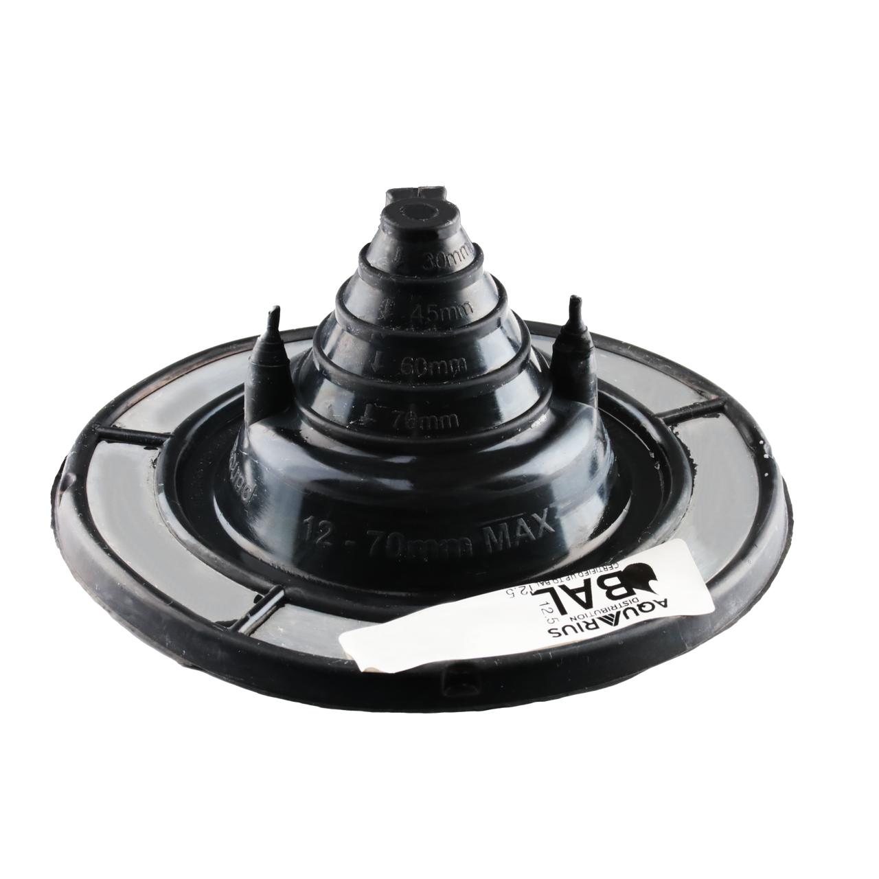 Aquarius Rubber ARE2B12-70 pipe rubber flashing for 12-70mm pipes