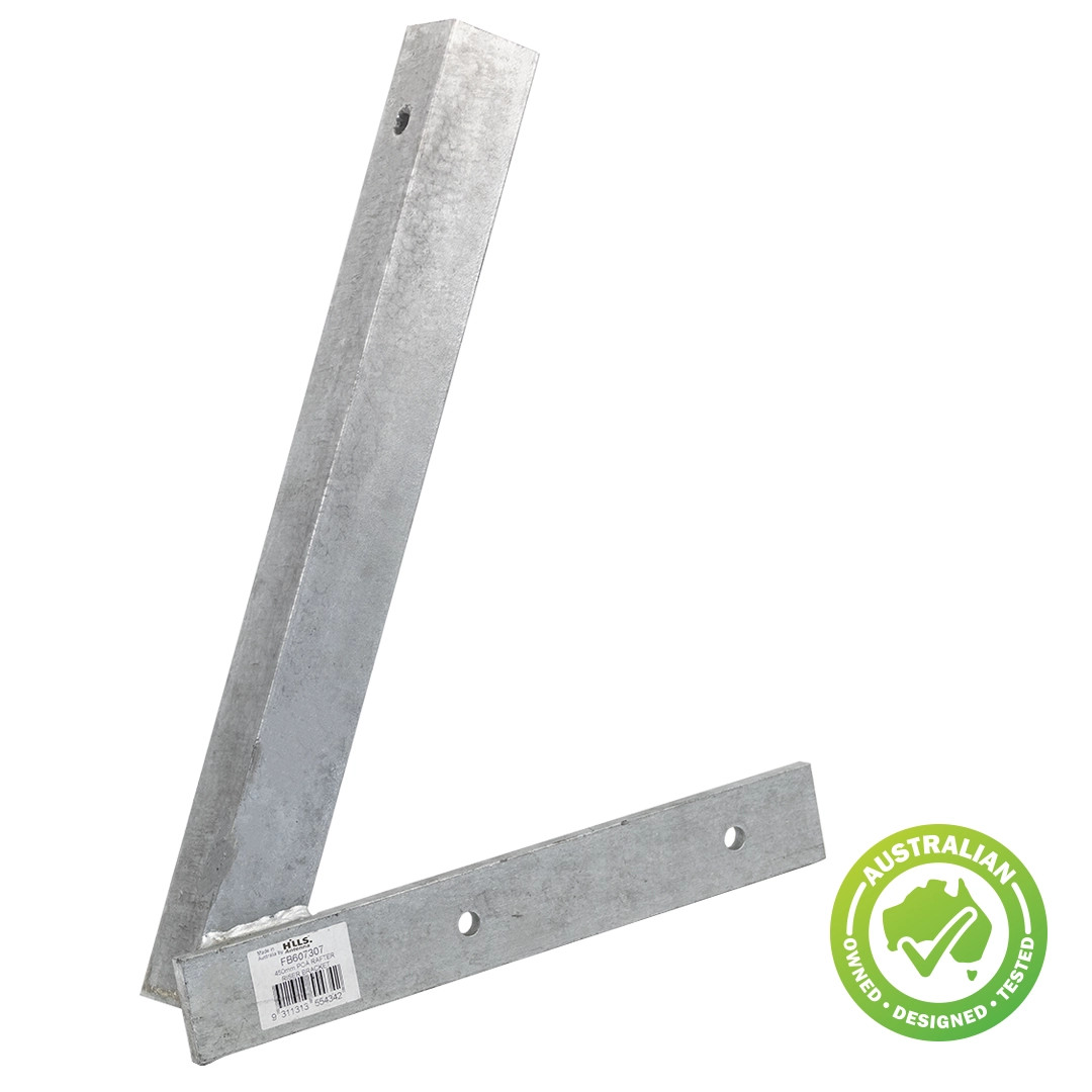 Hills Antenna FB607307 450mm POA rafter riser bracket galvanised steel