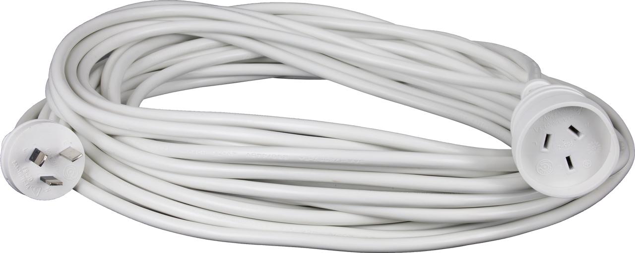 Safe 15m power extension lead for home or office