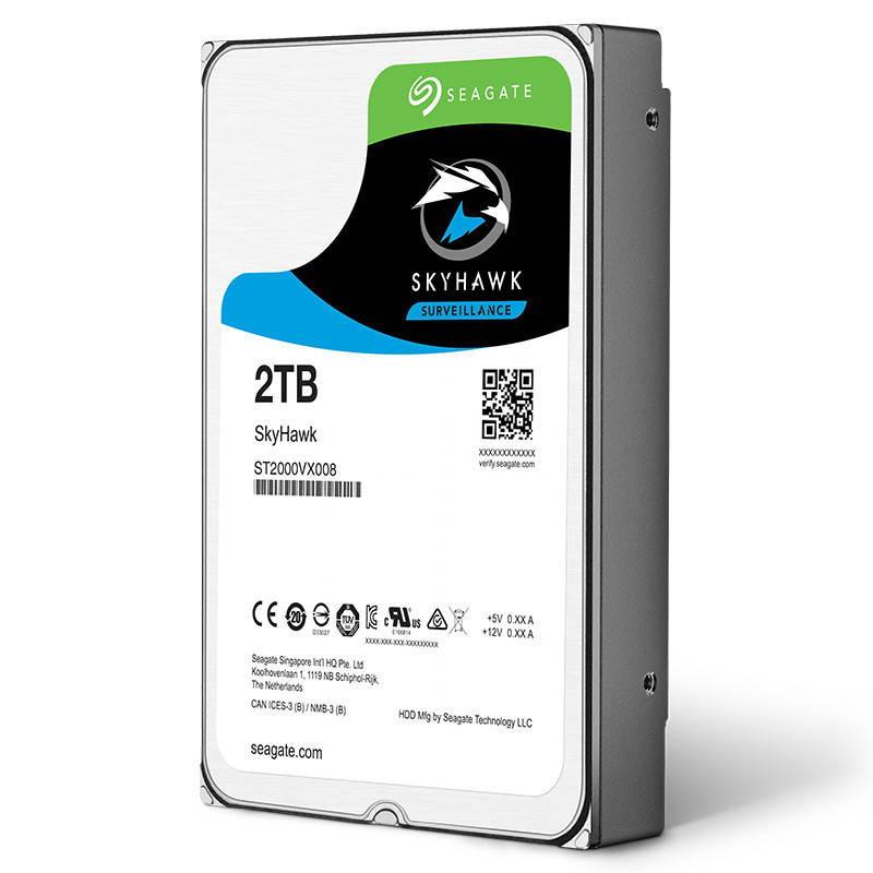 Seagate SkyHawk 2TB surveillance hard drive for CCTV DVR NVR systems
