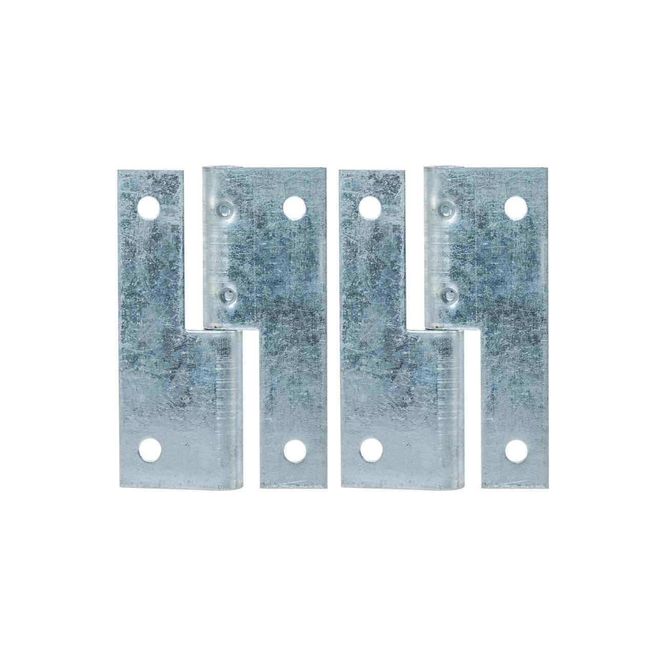 Pair of Digitek 27MH Insulating Panel Hinges, highlighting robust construction for top-hinged door support in electrical enclosures