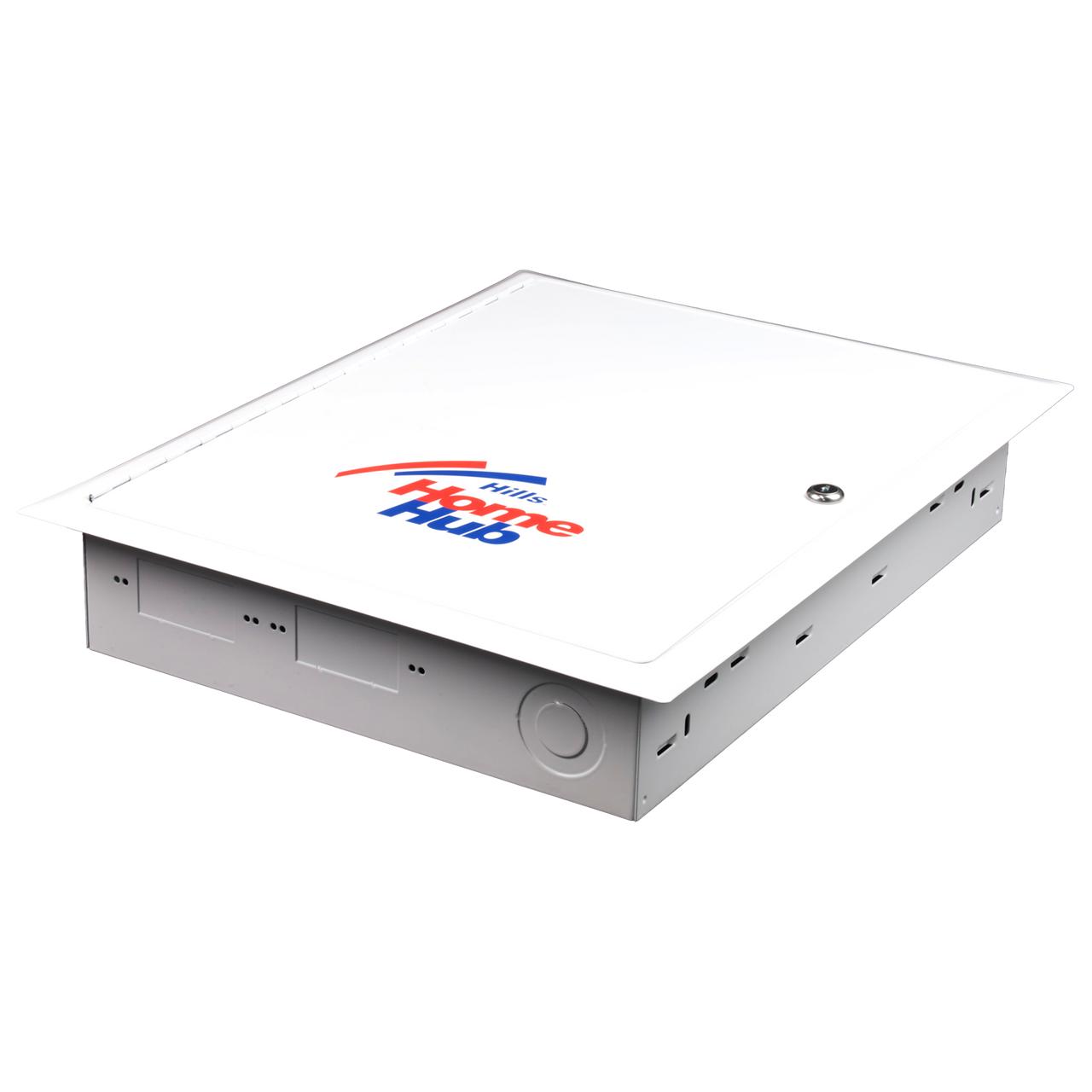 Compact HHH-400E hub with high/low brackets for home security and CCTV