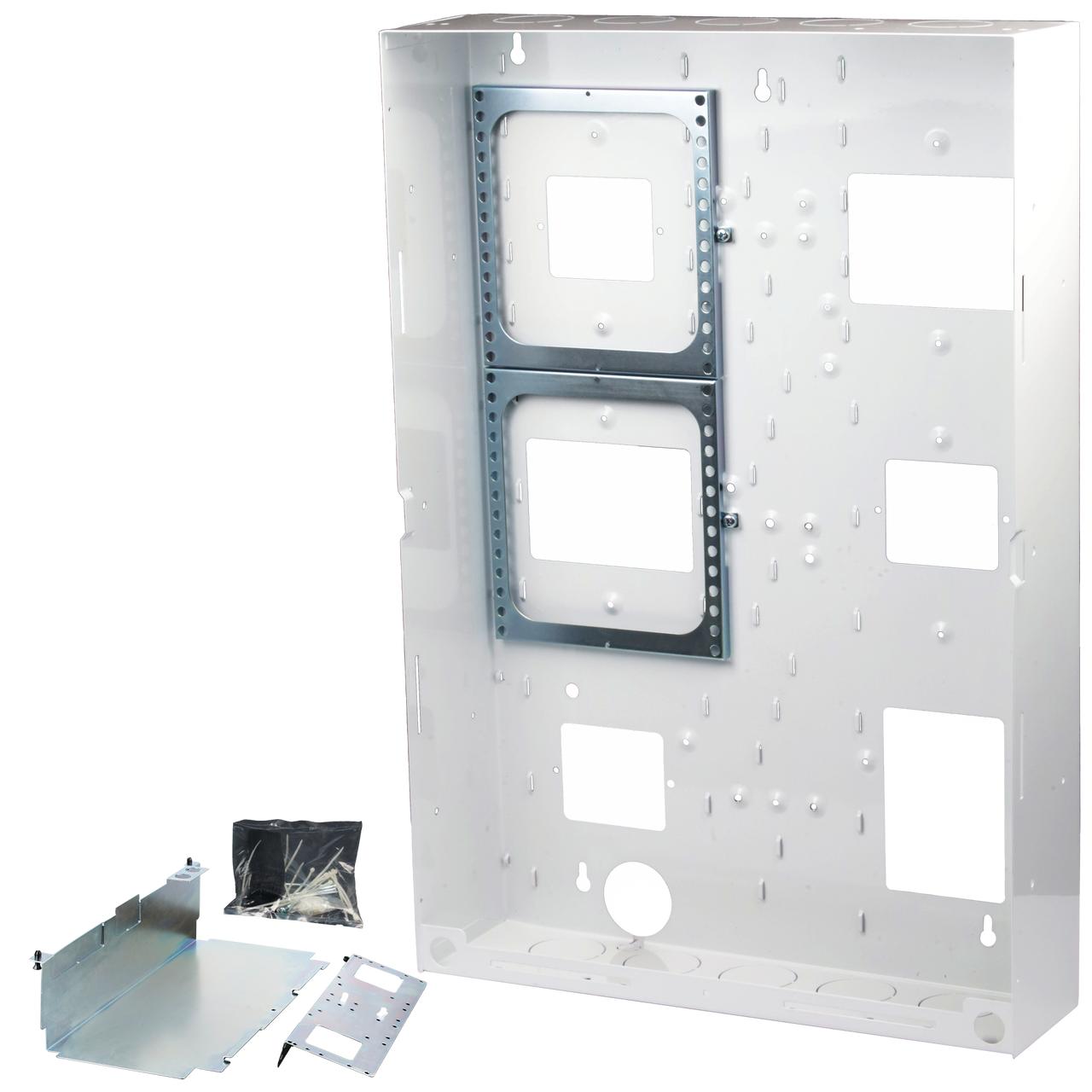 Surface mount Hills Home Hub 600 with tamper-protected storage