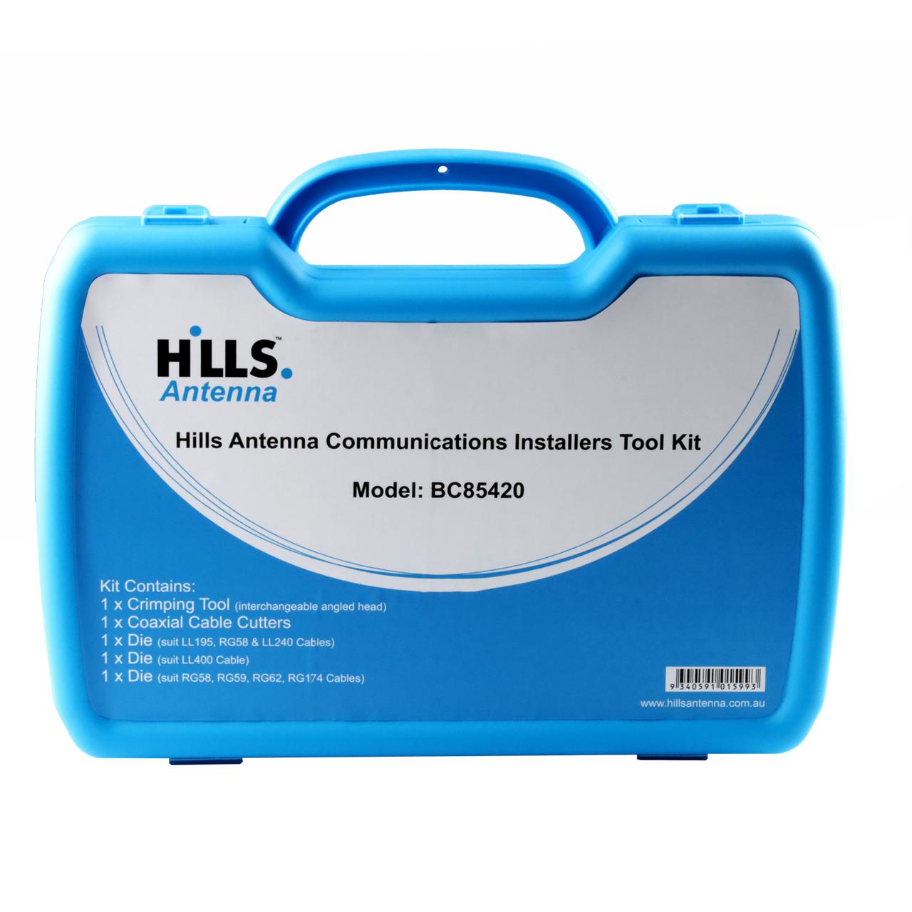 Hills Antenna BG85420 Communications Installer\'s Tool Kit box front