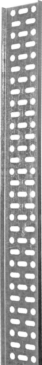 Side view of Digitek 75mm perforated cable tray
