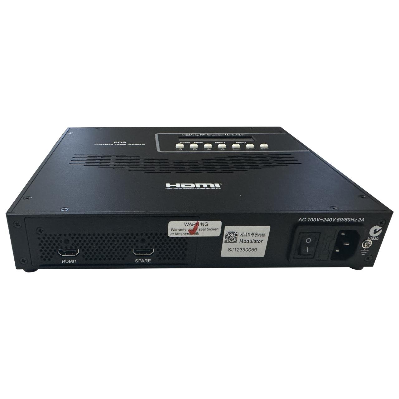 Digital video signal modulator HDMI to RF