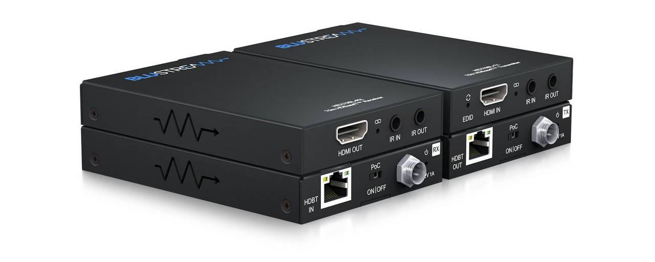 Blustream HEX70SL-TX & RX Slimline HDBaseT Extender Set 