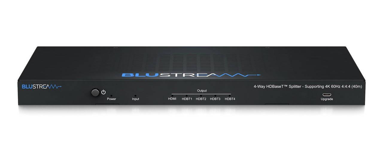 Blustream HSP14CS 4-Way HDBaseT CSC Splitter front view
