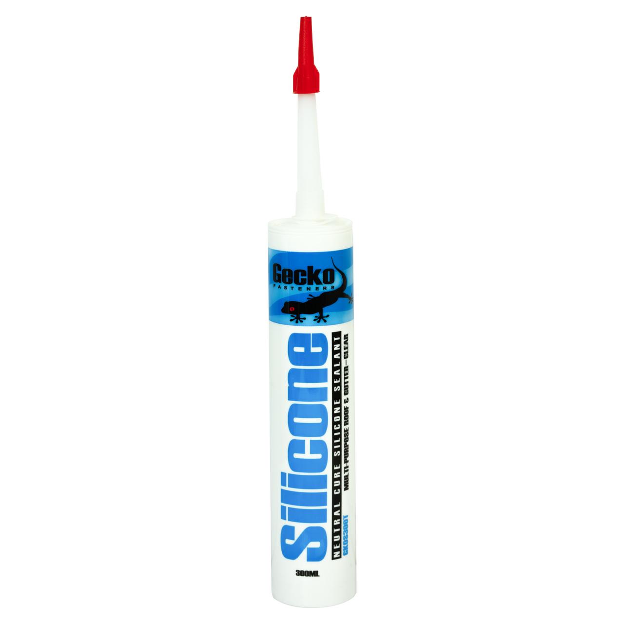 Gecko Multi-purpose Silicone Sealant - 300ml Clear