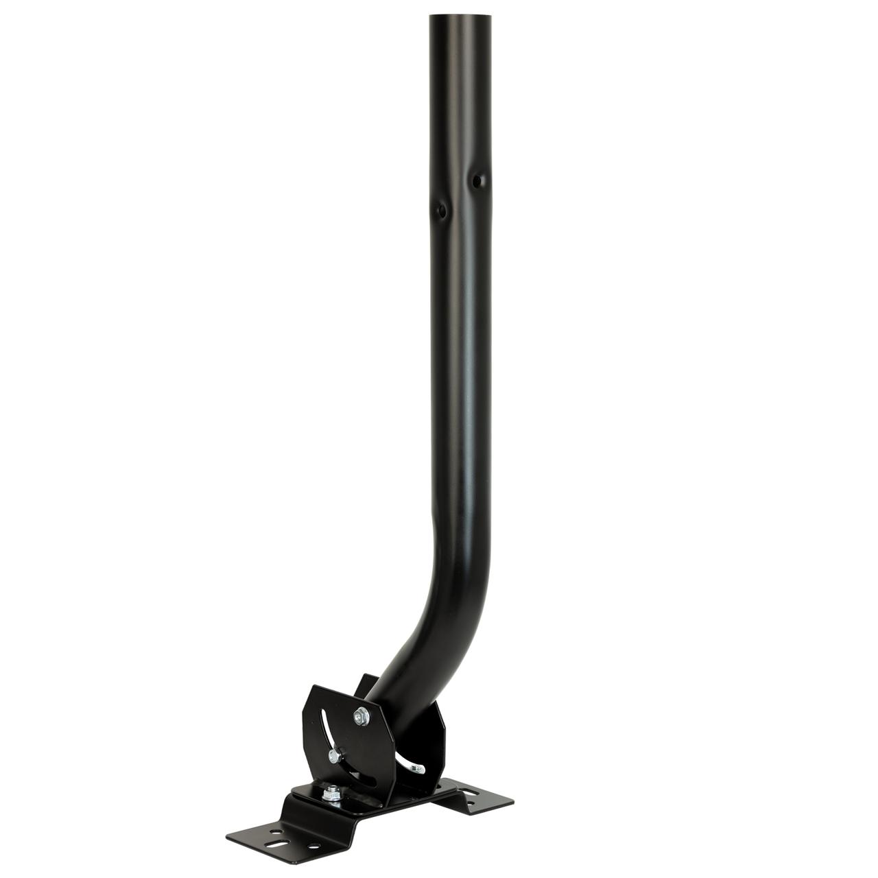 Hills Antenna Satellite Universal Mount Matt Black Finish with Starlink Gen 3 V4 Adapter