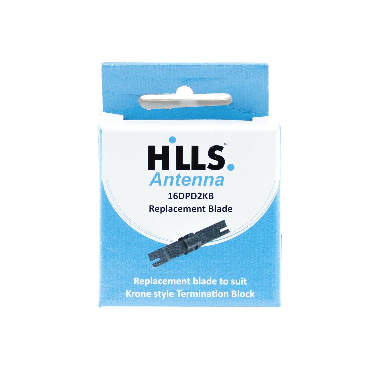 Hills Antenna 16DPD2KB replacement blade for Krone punch down tool in packaging