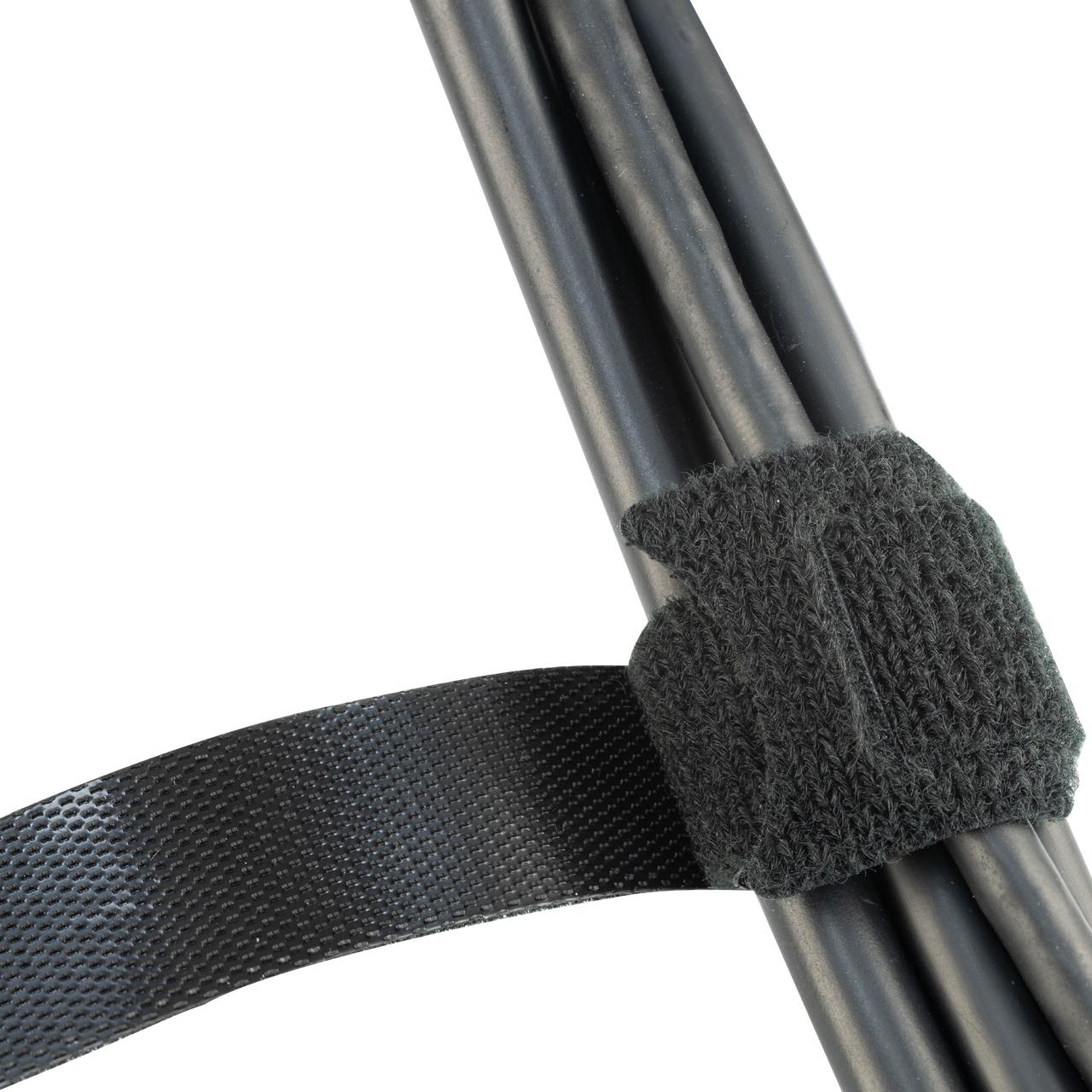 Hills Antenna 150mm Hook and Loop Cable Ties - 50 Pack