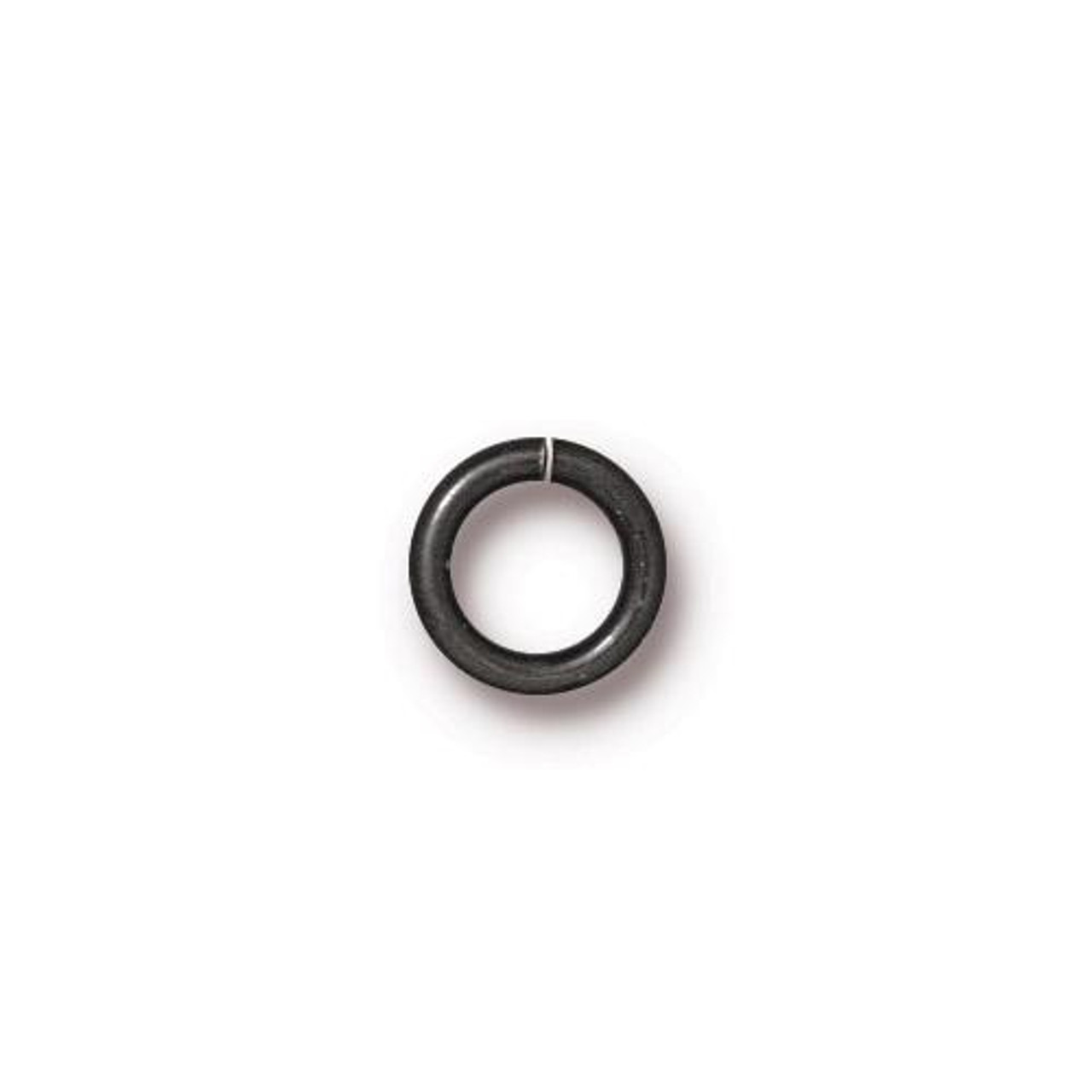 Round Jump Ring 16 Gauge 5mm Inside Diameter, Black Plate, 100 per Pack -  TierraCast, Inc.