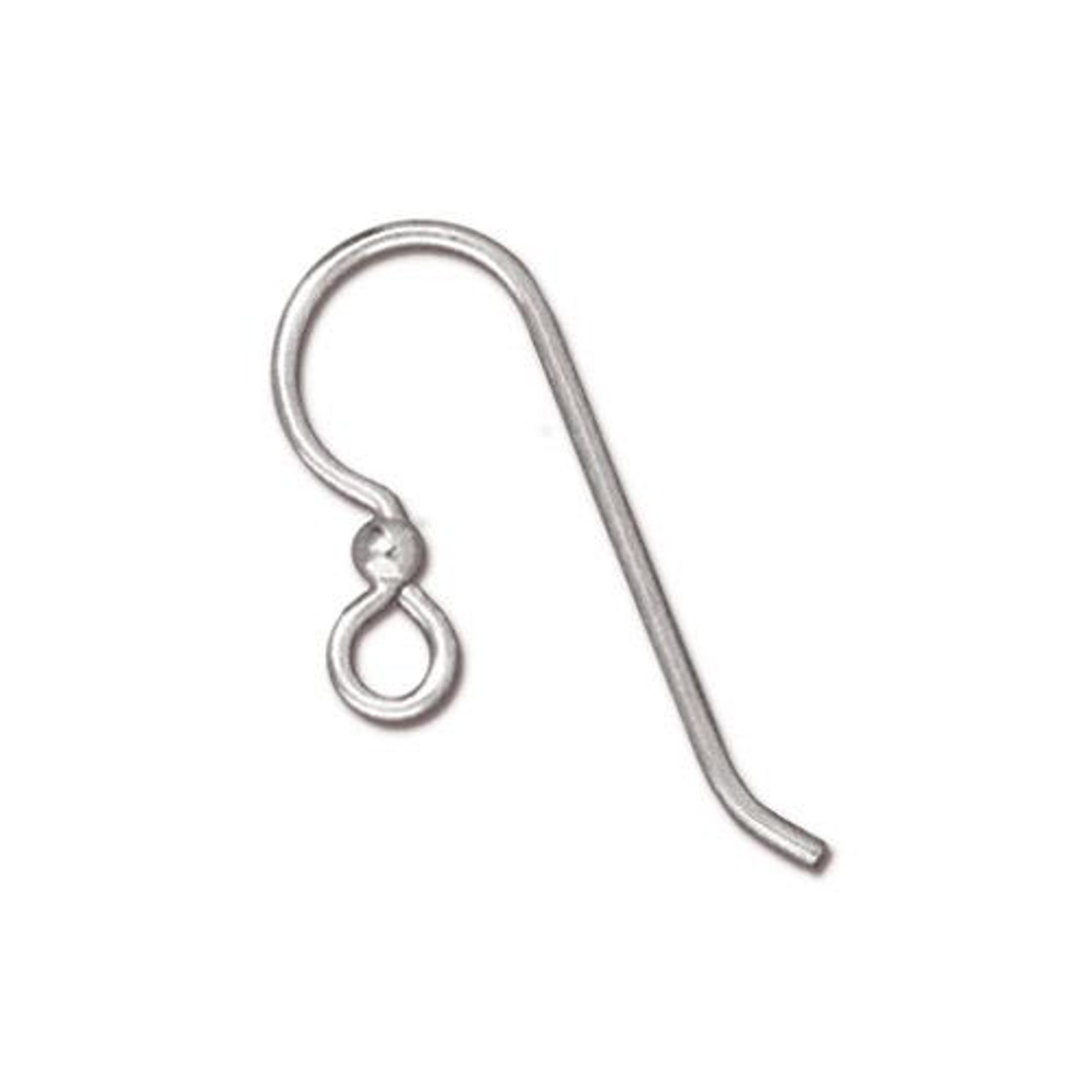 TierraCast French Hook Ear Wire Sterling Silver large loop with