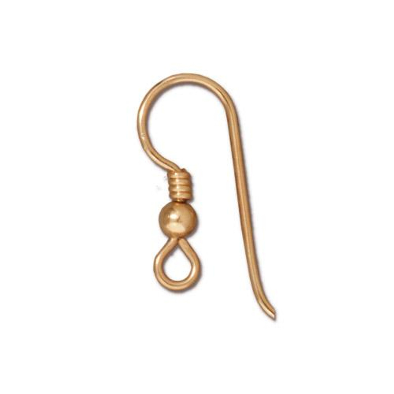 50 Pairs, 20x7mm Antique Gold Earring Hooks – beadsnfashion