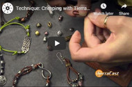 DIY Basics: Crimping with Barrel Beads 