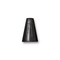 Tall Radiant Cone, Oxidized Black Pewter, 20 per Pack