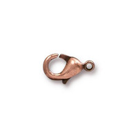 Lobster Clasp 12x7mm, Antiqued Copper Plate, 50 per Pack