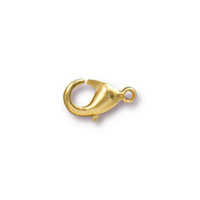 Lobster Clasp 12x7mm, Gold Plate, 50 per Pack