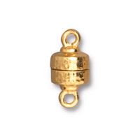 Hammertone Magnetic Clasp, Gold Plate, 5 per Pack