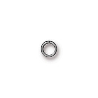 Round Jump Ring 20 Gauge 4mm Inside Diameter, White Bronze Plate, 250 per Pack